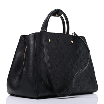 Louis Vuitton Empreinte Montaigne GM Black 2 of 3