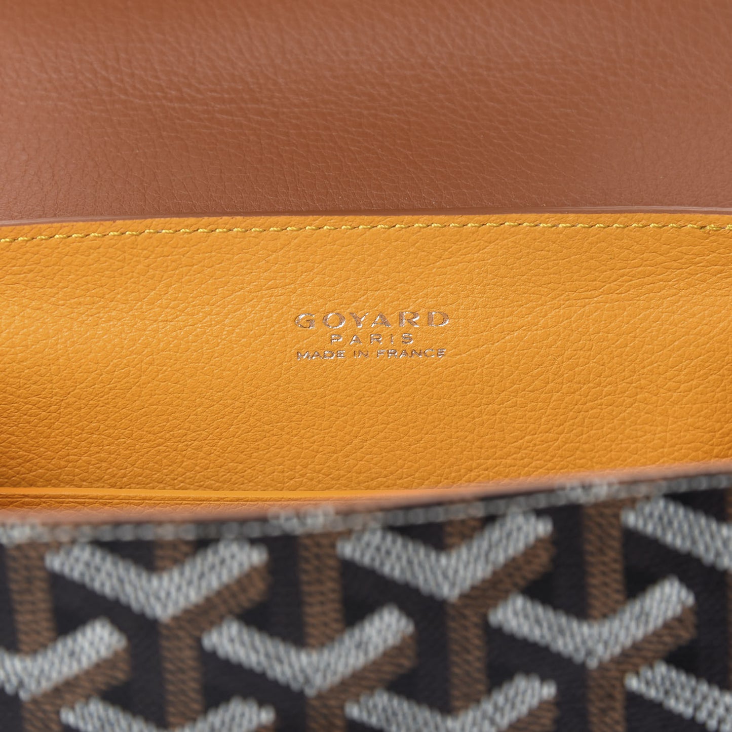 Goyardine Mini Saigon Black Gold