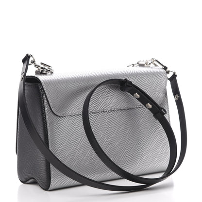 Louis Vuitton Epi Twist Shoulder Bag MM Argent 4 of 12