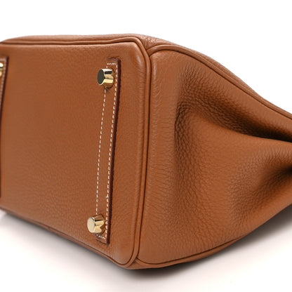 Hermes Togo Birkin 25 Gold 10 of 11