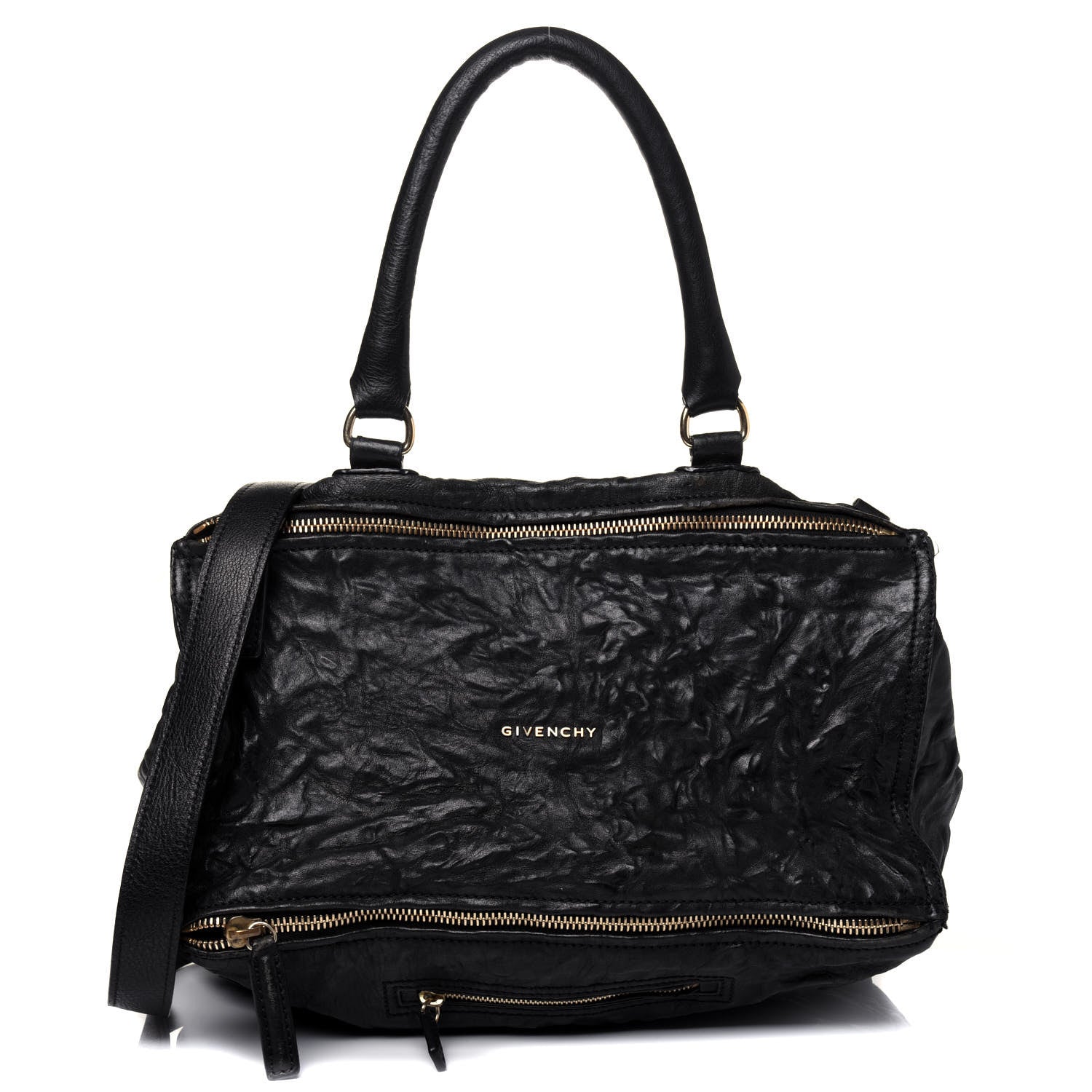 Givenchy Tumbled Sheepskin Medium Pandora Black 1 of 24