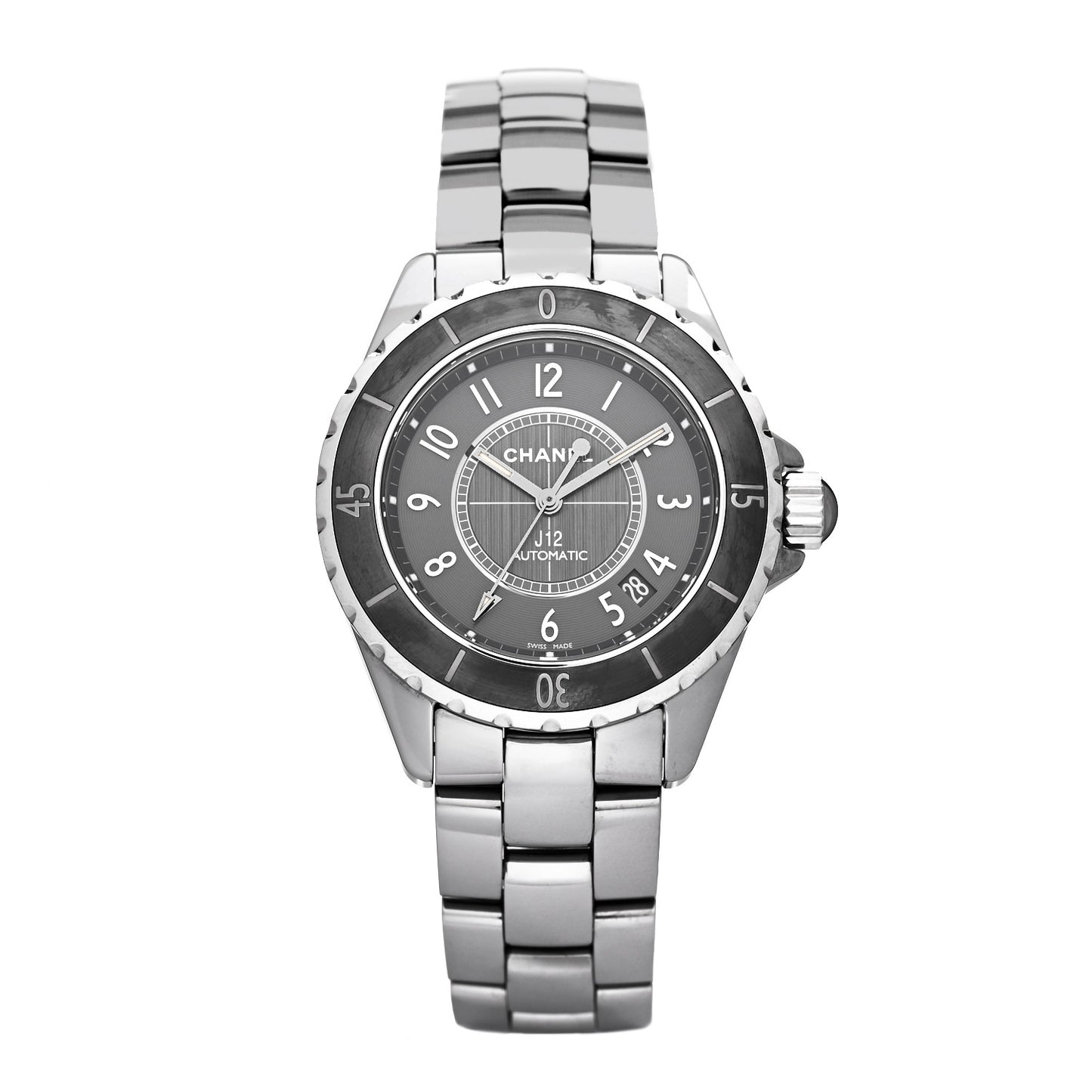 Titanium Ceramic 38mm J12 Chromatic Automatic Watch