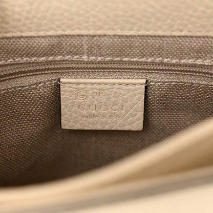 Gucci Dollar Calfskin Interlocking G Crossbody Bag Mystic White 6 of 14