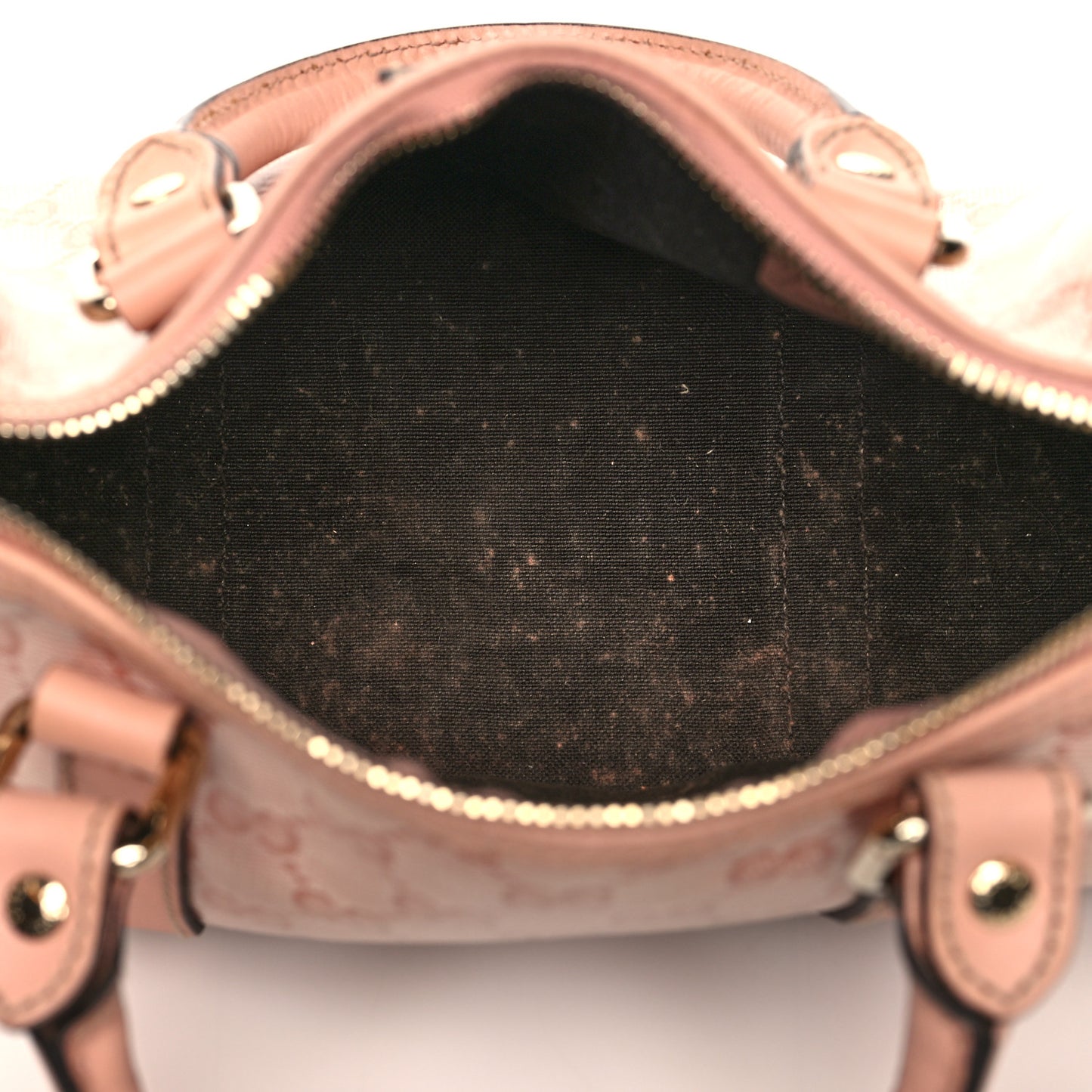 Crystal Monogram Small Joy Boston Blush