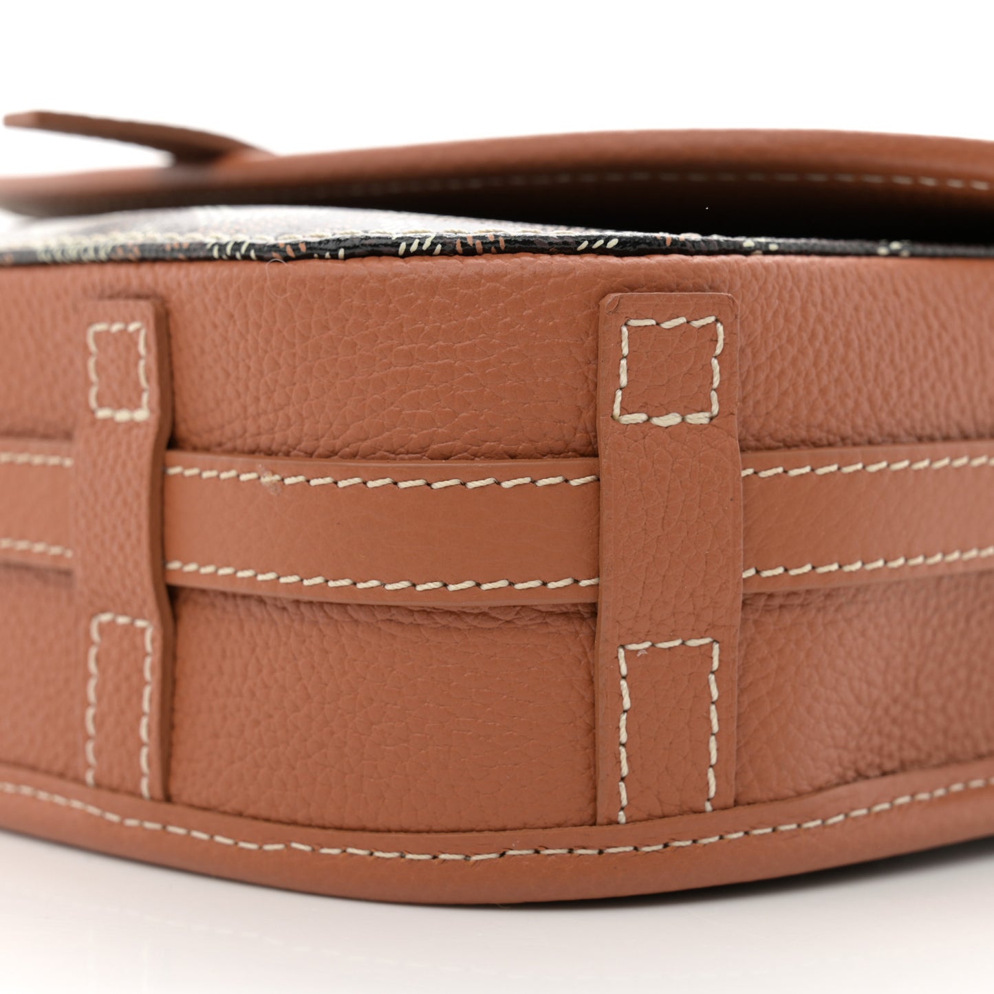 Goyardine Belvedere II PM Messenger Bag Black Gold