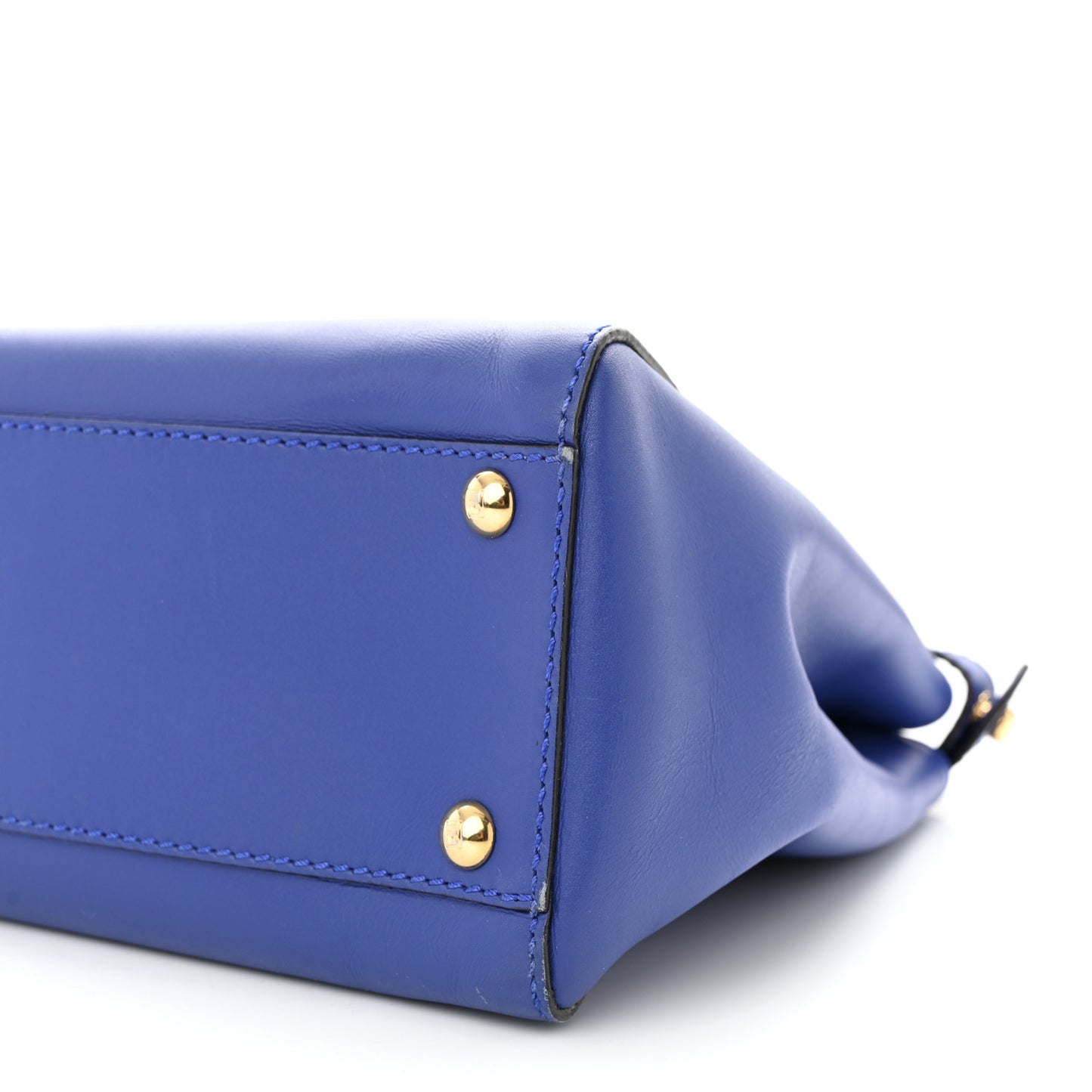 Vitello Morgan Fabric Jacquard Pequin Medium Peekaboo Iconic Satchel Blue Neon Tobacco