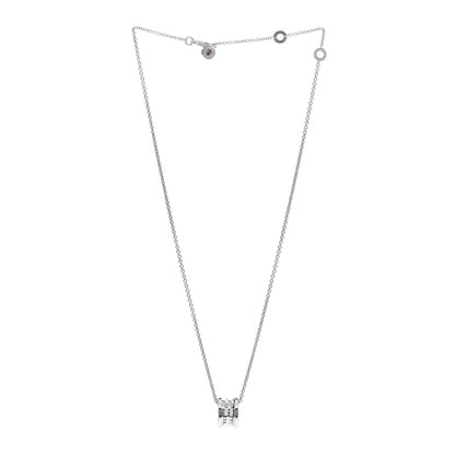 Bulgari Sterling Silver Save The Children Pendant Necklace 4 of 5