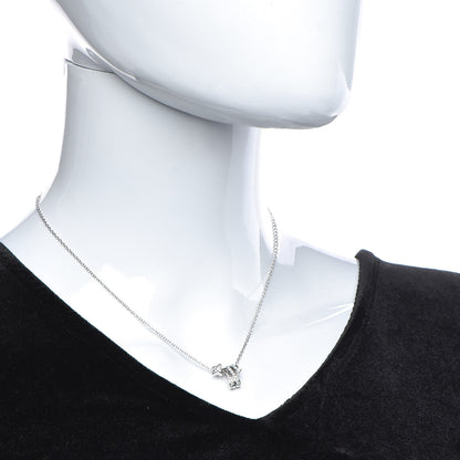 Chanel 18K White Gold Diamond Etoile Filante Pendant Necklace 2 of 8