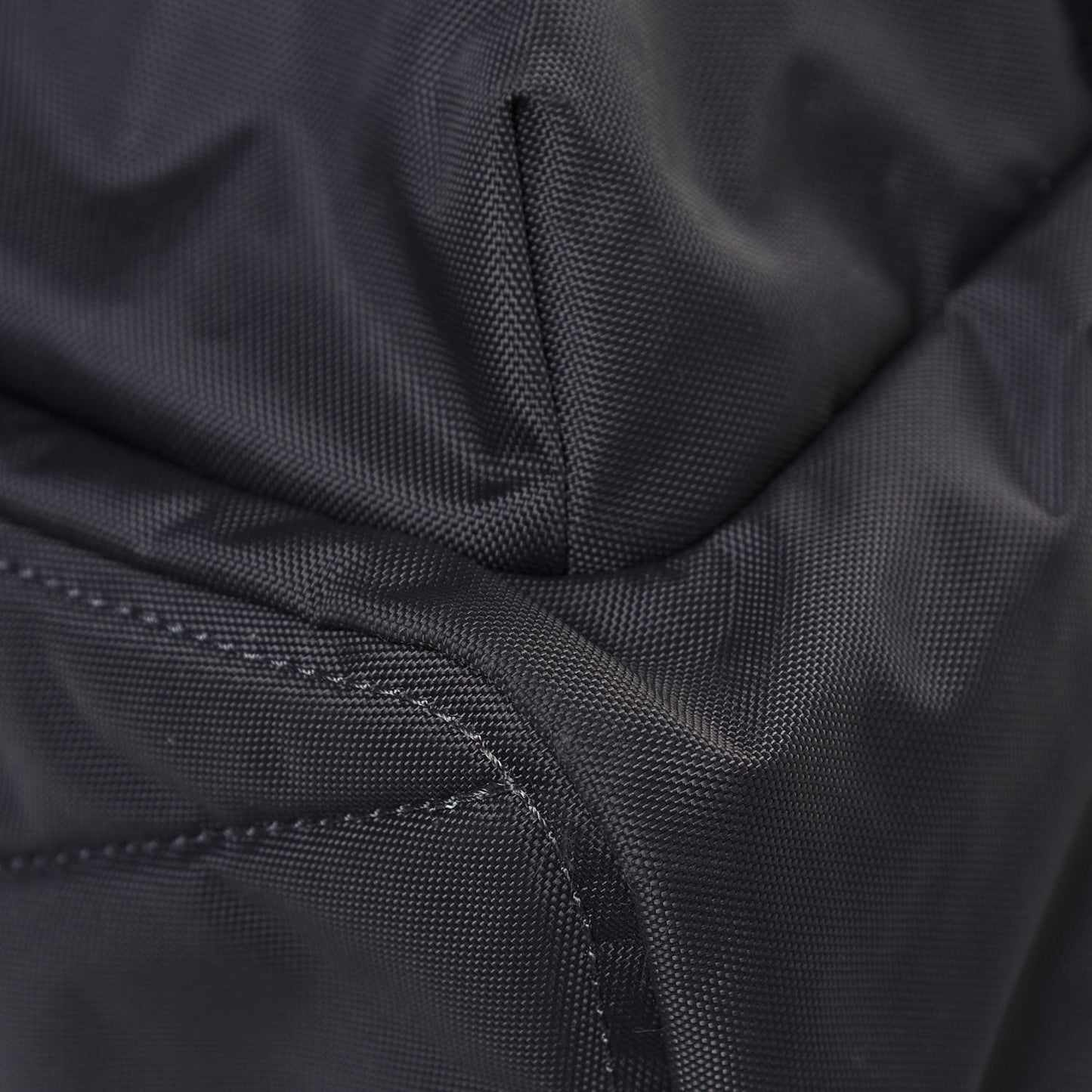 Nylon Biker Backpack Black