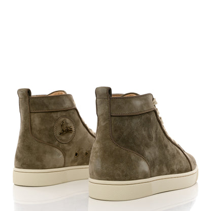 Christian Louboutin Suede Louis Orlato Sneakers 40 Green 4 of 10
