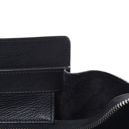 Celine Drummed Calfskin Mini Luggage Black 9 of 14