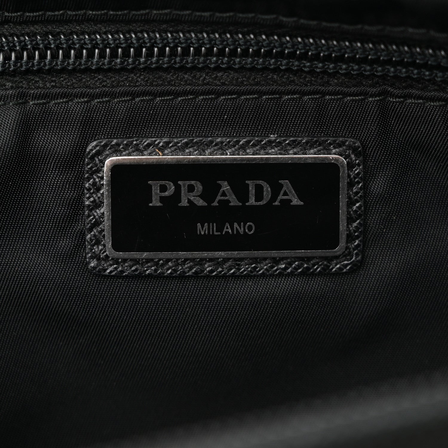 Prada Tessuto Nylon Belt Bag Black 6 of 10