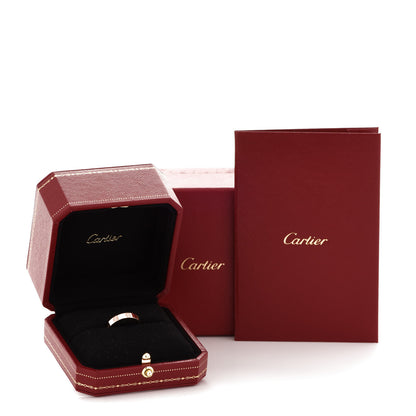 Cartier 18K Pink Gold 3.5mm LOVE Wedding Band Ring 52 6 5 of 5