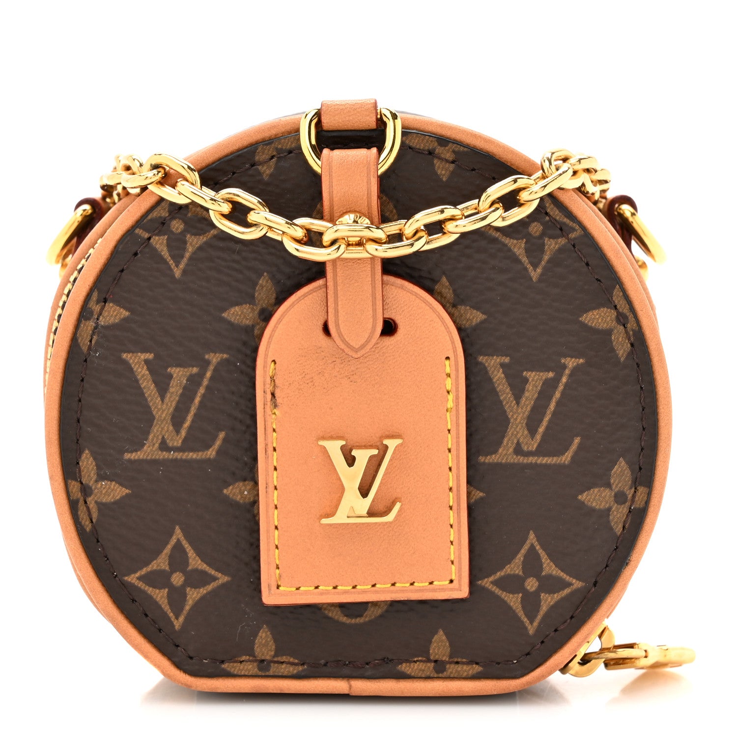 Louis Vuitton Monogram Boite Chapeau Necklace 1 of 10