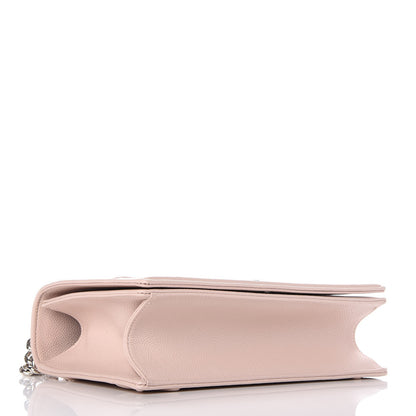 Christian Dior Grained Calfskin Cannage Medium Diorama Flap Bag Rose Poudre 4 of 8
