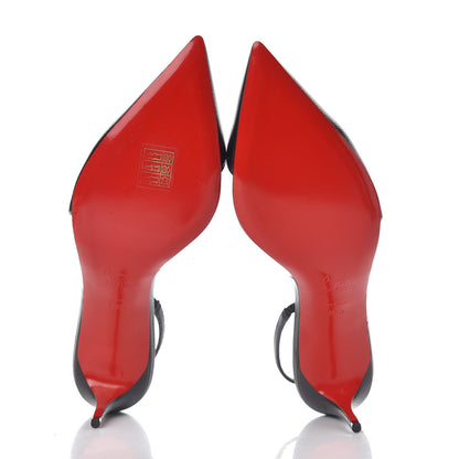 Christian Louboutin Calf Zarli PVC Optisexy 70 Pumps 38.5 Black 5 of 8