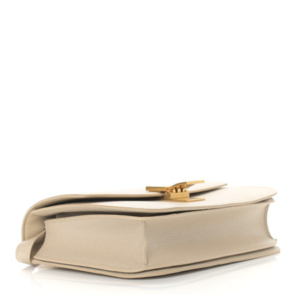 Celine Liege Calfskin Medium Classic Box Flap Bag Linen 4 of 10