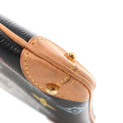 Louis Vuitton Monogram Multicolor Pochette Milla MM Black 9 of 11