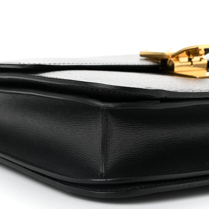 Celine Liege Calfskin Medium Classic Box Flap Bag Anthracite 9 of 10
