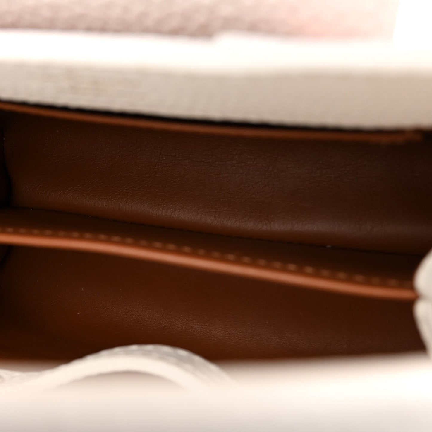 Taurillon Calfskin Patent Gelato Mini Capucines Fraise Pink