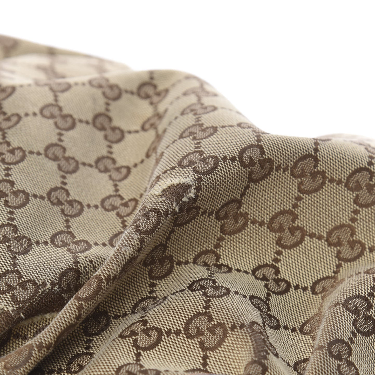 Monogram Large Jockey Hobo Beige