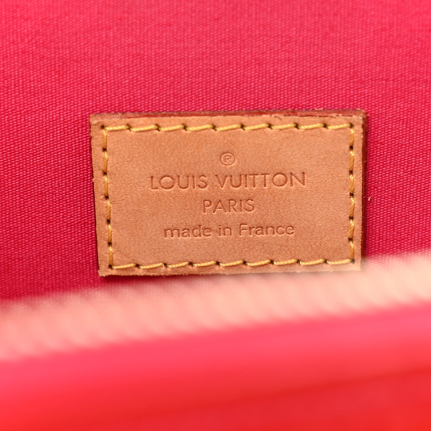 Louis Vuitton Vernis Alma GM Rose Pop 6 of 14