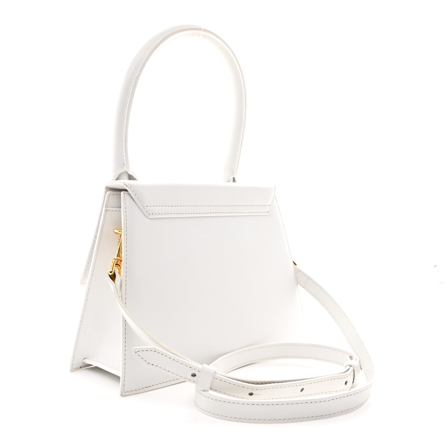 Smooth Calfskin Le Grand Chiquito White