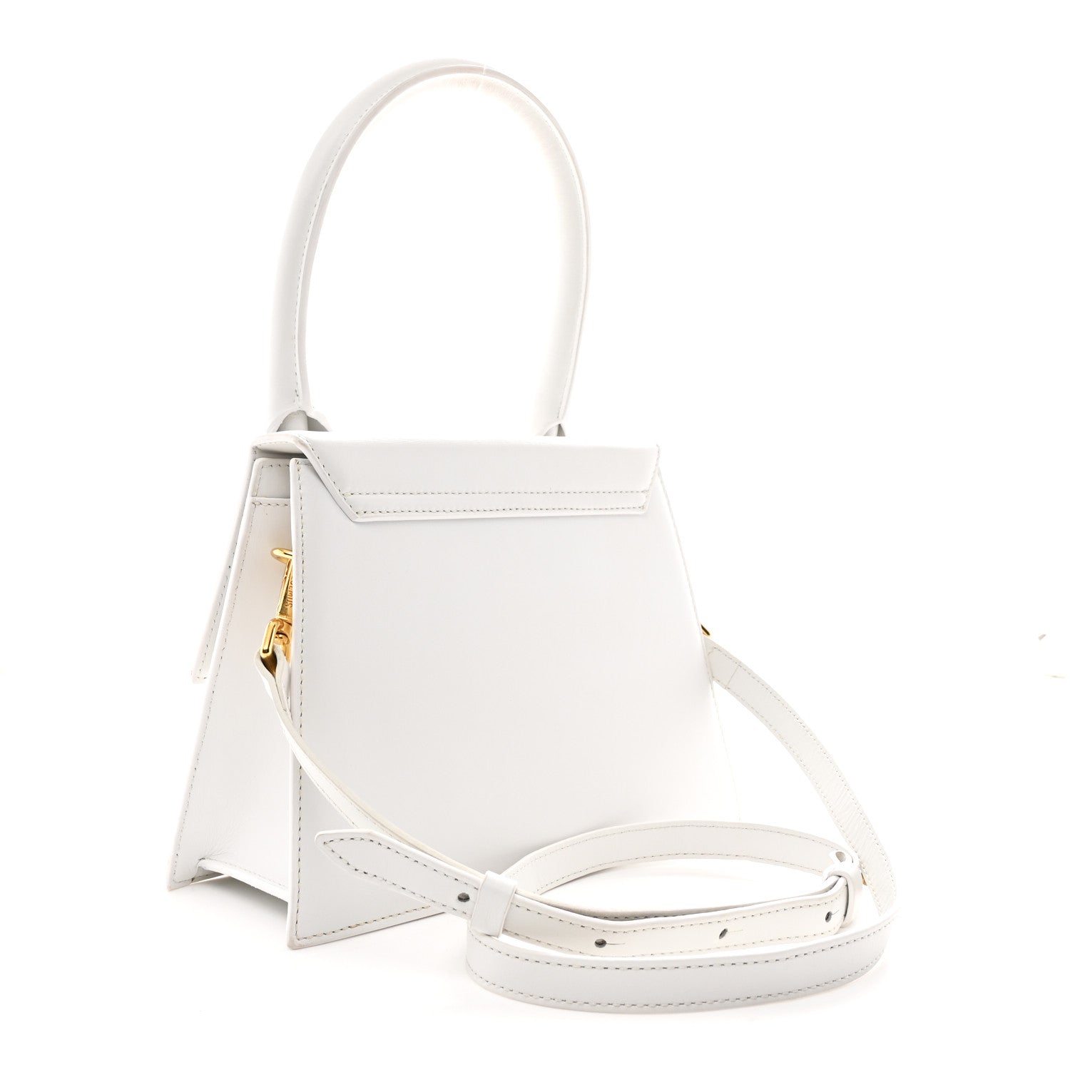 Jacquemus Smooth Calfskin Le Grand Chiquito White 3 of 11