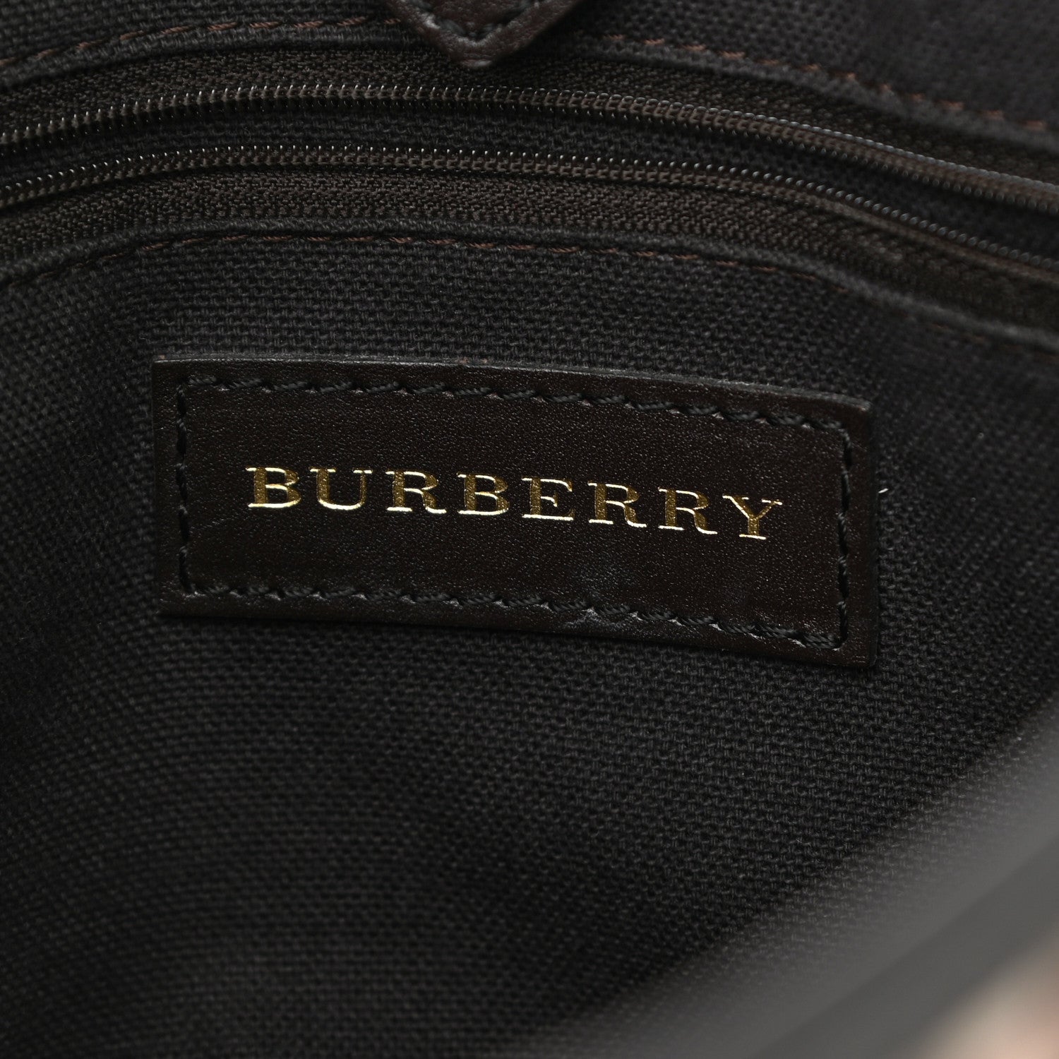 Burberry Haymarket Check Medium Tote Black 7 of 18