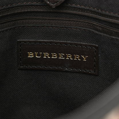 Burberry Haymarket Check Medium Tote Black 7 of 18