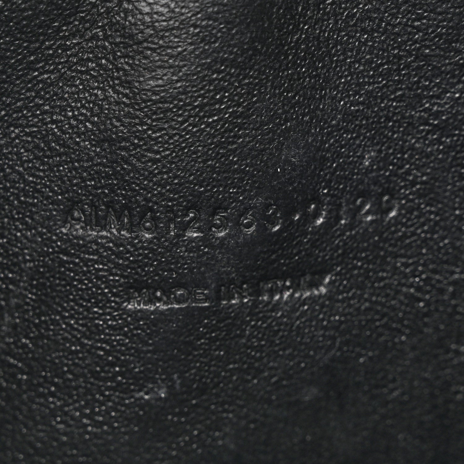 Saint Laurent Calfskin Crocodile Embossed Monogram Mini Lou Camera Bag Fog 7 of 13