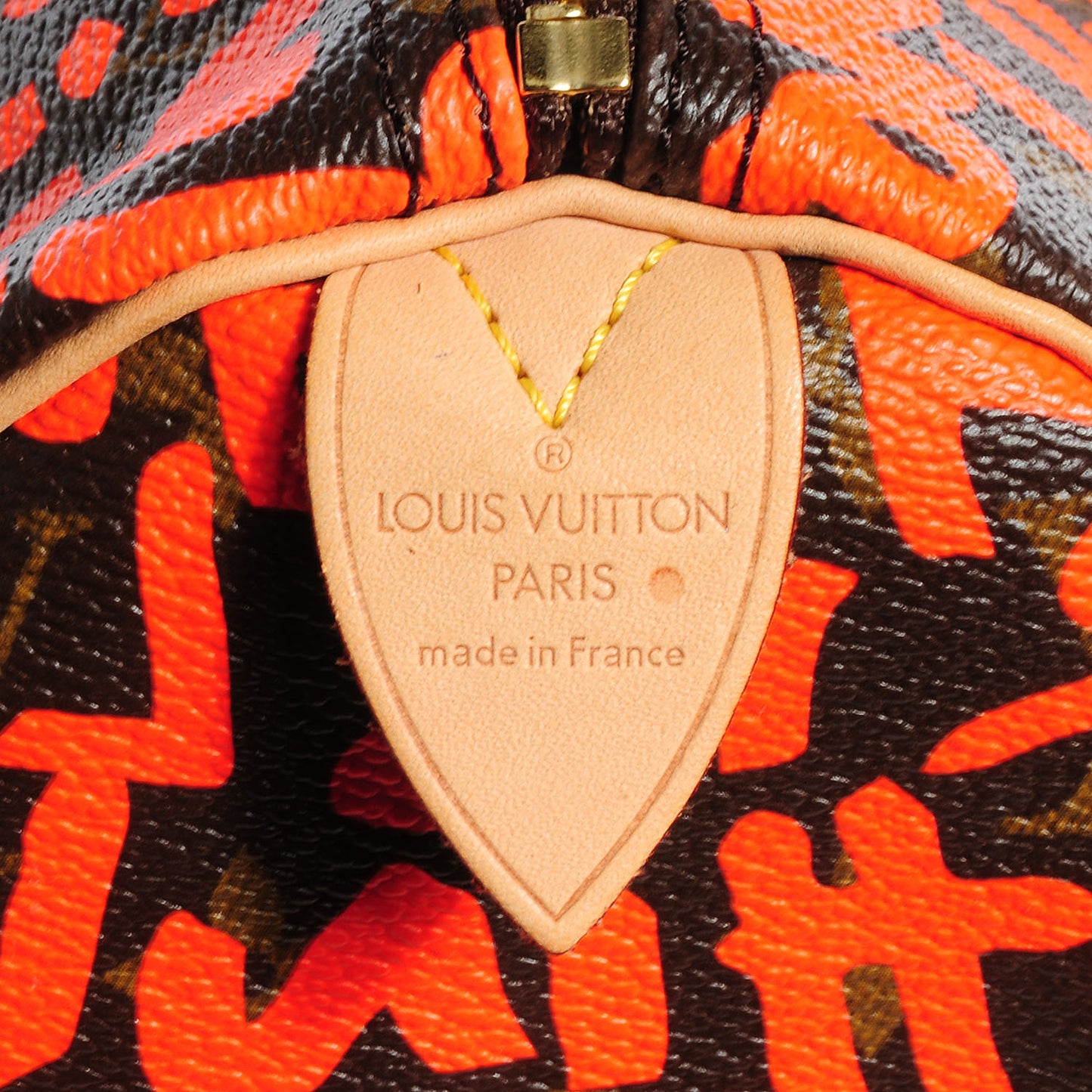 Monogram Graffiti Speedy 30 Orange