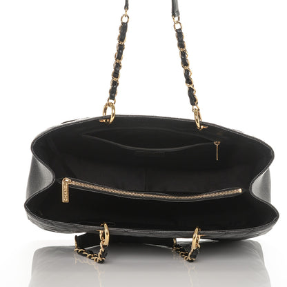 Chanel Caviar Quilted XL Grand Shopping Tote GST Black 5 of 6