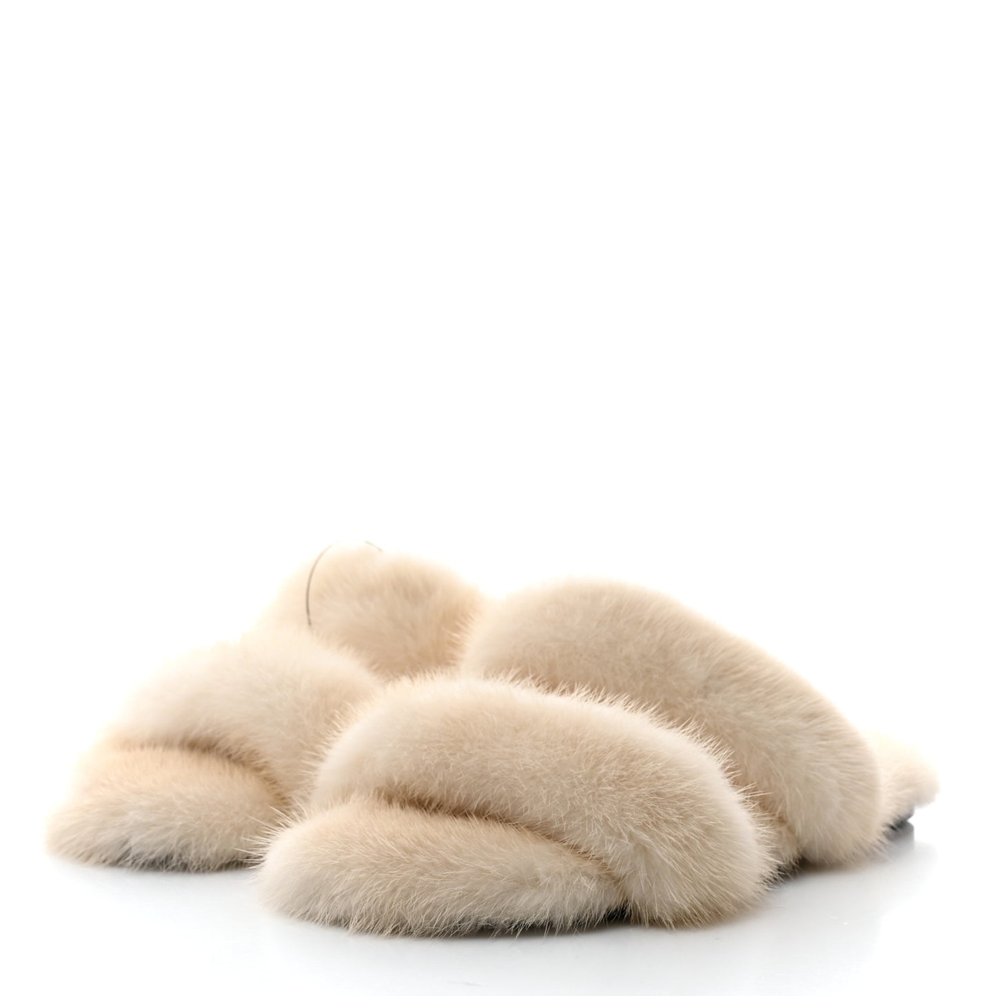 Mink Bleach Slides 39 White