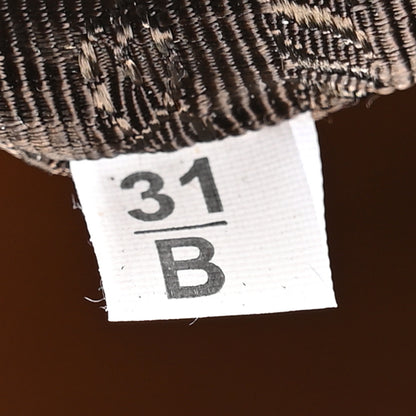 Prada Jacquard Saffiano Triangolo Symbole Embroidered Large Tote Tobacco Talco 7 of 11