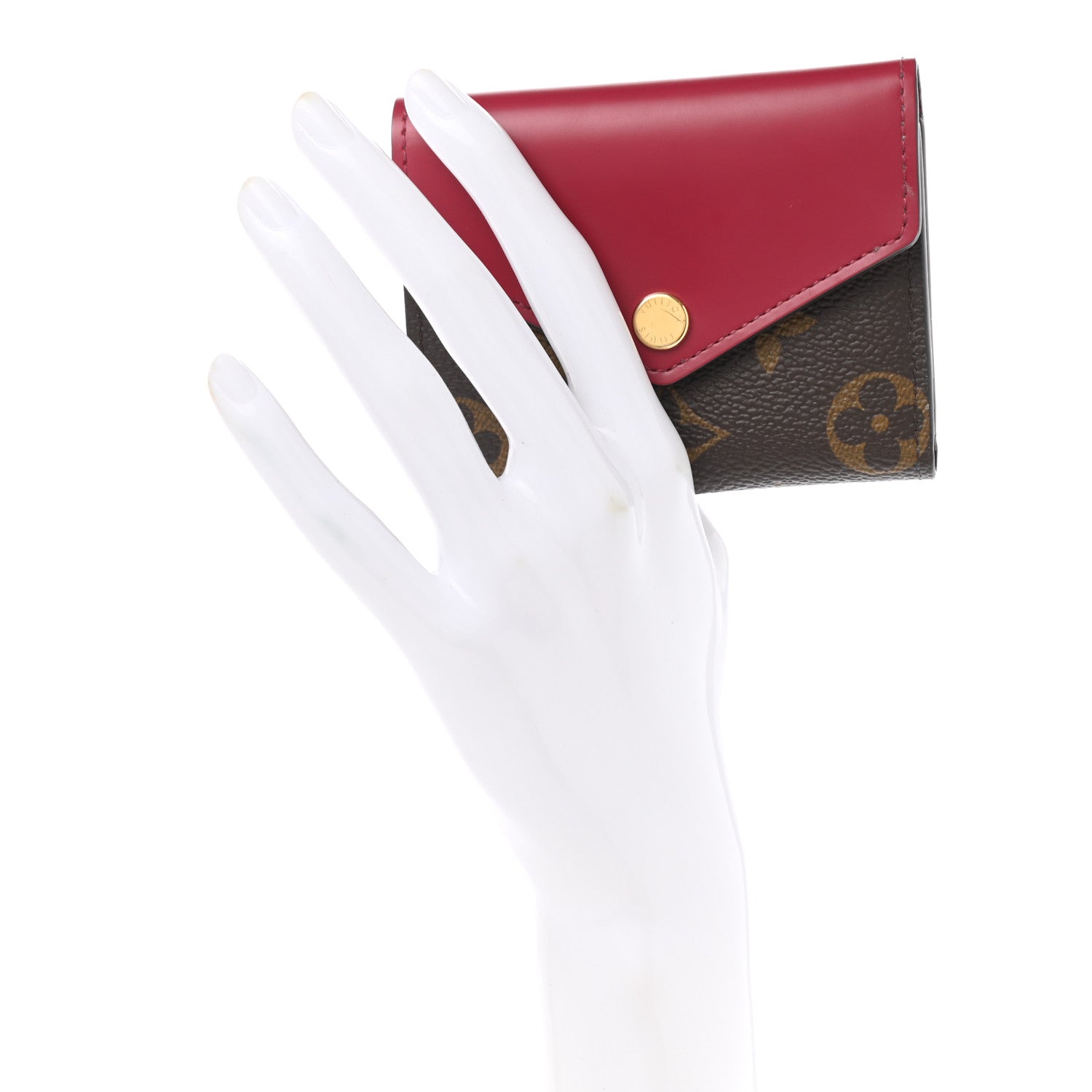 Louis Vuitton Monogram Zoe Wallet Fuchsia 2 of 6