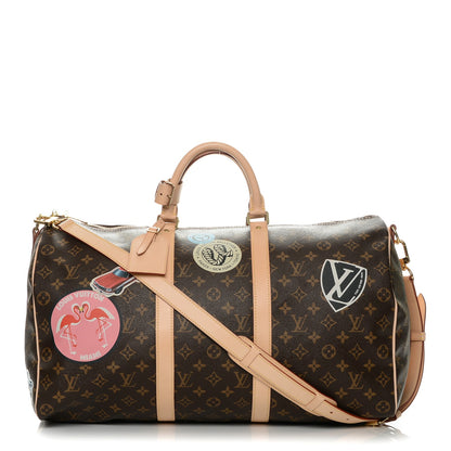 Louis Vuitton Monogram World Tour Keepall Bandouliere 50 1 of 7