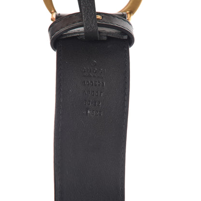 Gucci Calfskin Double G 40mm Belt 80 32 Black 4 of 6