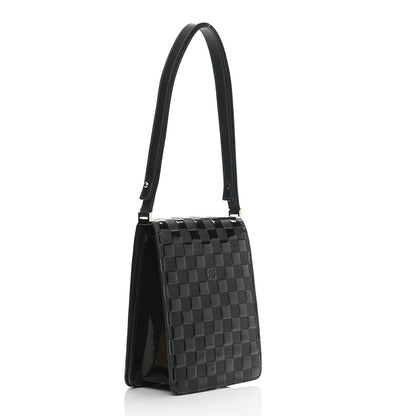 Louis Vuitton Damier Vernis Club Petrole Blue 3 of 11