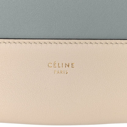 Celine Shiny Smooth Calfskin Medium Frame Shoulder Bag Grege Storm 6 of 12