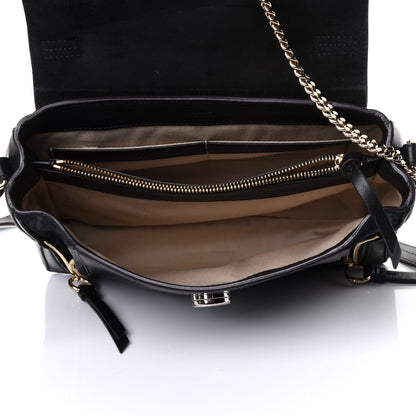 Chloe Calfskin Medium Faye Day Shoulder Bag Black 4 of 4