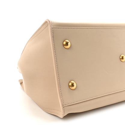 Saint Laurent Calfskin Small Classic Y Cabas Beige 8 of 9