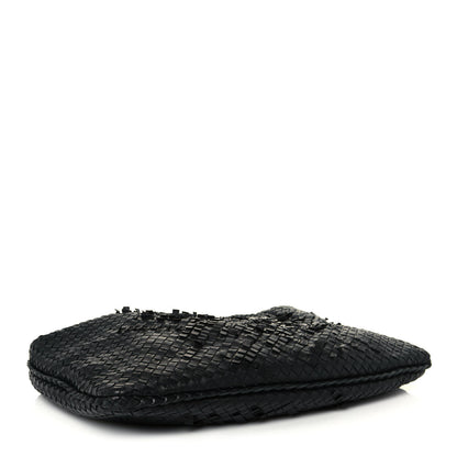 Bottega Veneta Nappa Intrecciato Large Veneta Plisse Hobo Ink 4 of 11