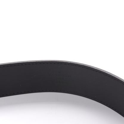 Louis Vuitton Calfskin 35mm Pont Neuf Belt 75 30 Black 5 of 6