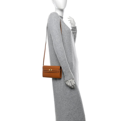 Hermes Epsom Kelly Wallet To Go Toffee 2 of 9