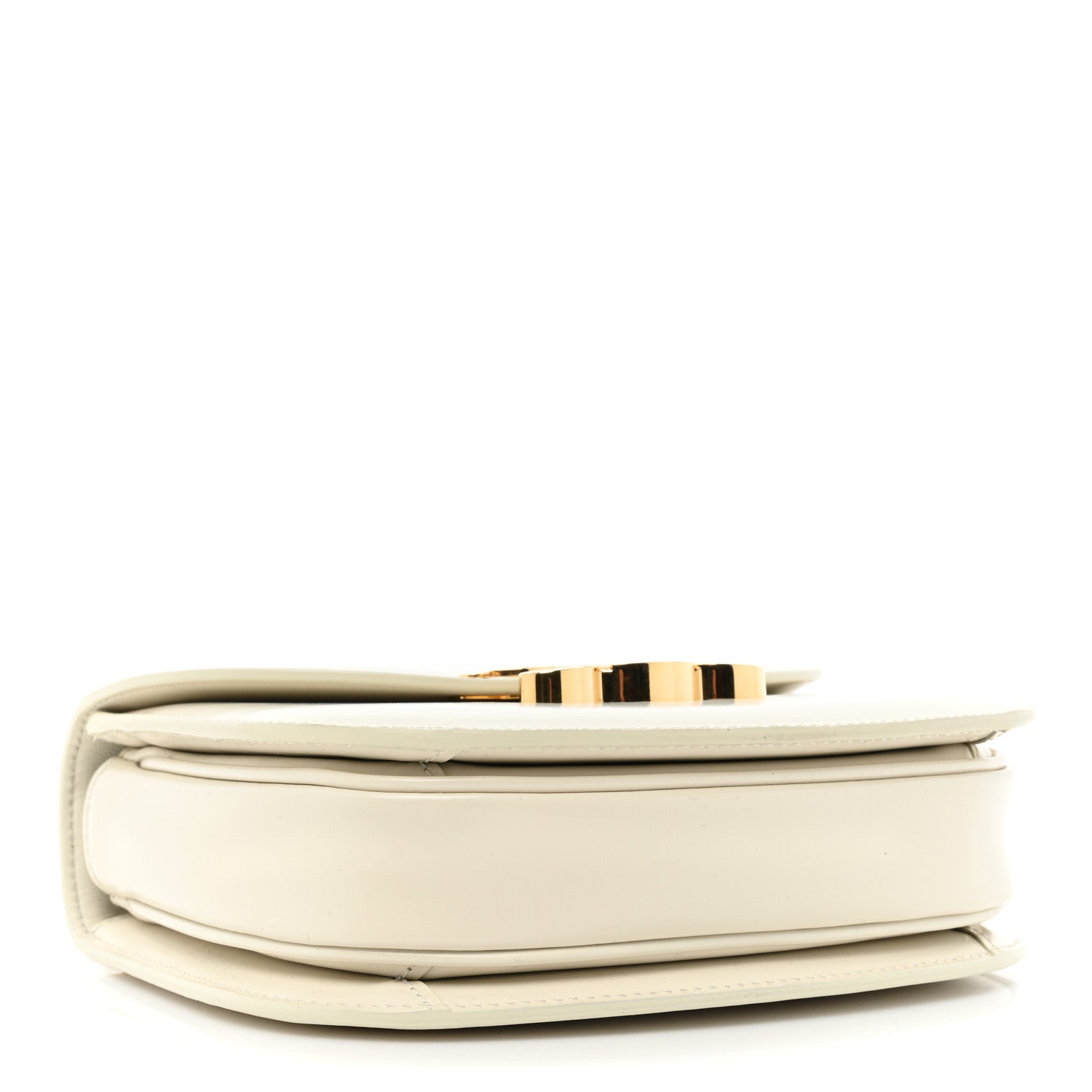 Celine Shiny Calfskin Teen Besace Chain Triomphe White 4 of 12