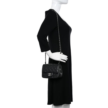 Chanel Caviar Quilted Mini Square Flap Black 2 of 10