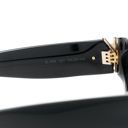 Saint Laurent Acetate Sunglasses SL M94 Black 5 of 8