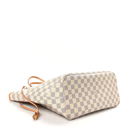 Louis Vuitton Damier Azur Neverfull MM 4 of 10