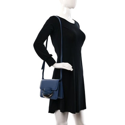 Chloe Calfskin Kattie Shoulder Bag Blue 2 of 8